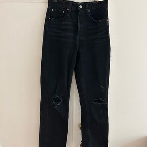 Denim forum Aritzia Joni high rise